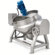 Jacketed Kettle with Mixer for Sauce, Jam and Food Processing - Imagen 3