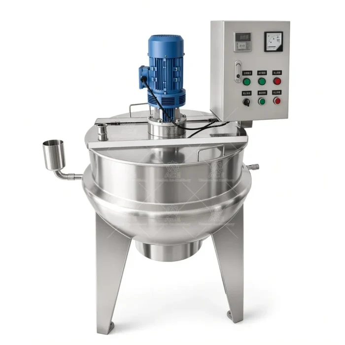 Jacketed Cooking Kettle for Commercial Food Processing - Image 3